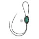 Handmade Certified Authentic Navajo .925 Sterling Silver Native American Natural Turquoise Coral Bolo Tie 34140