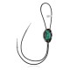 Handmade Certified Authentic Navajo .925 Sterling Silver Native American Natural Turquoise Coral Bolo Tie 34140