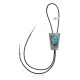 Feather .925 Sterling Silver Certified Authentic Handmade Navajo Native American Natural Turquoise Bolo Tie 34151 Feather .925 Sterling Silver Certified Authentic Handmade Navajo Native American Natural Turquoise Bolo Tie 34151