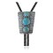 Handmade Navajo .925 Sterling Silver Natural Turquoise Bolo Tie NB180620190570