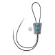 Handmade Navajo .925 Sterling Silver Natural Turquoise Bolo Tie NB180620190570