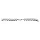 Squash Blossom .925 Sterling Silver Certified Authentic Navajo Native American Natural Turquoise Coral Necklace 35110