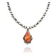 Sun .925 Sterling Silver Certified Authentic Handmade Navajo Native American Spiny Oyster Necklace 35149 Sun .925 Sterling Silver Certified Authentic Handmade Navajo Native American Spiny Oyster Necklace 35149