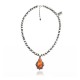 Sun .925 Sterling Silver Certified Authentic Handmade Navajo Native American Spiny Oyster Necklace 35149 Sun .925 Sterling Silver Certified Authentic Handmade Navajo Native American Spiny Oyster Necklace 35149