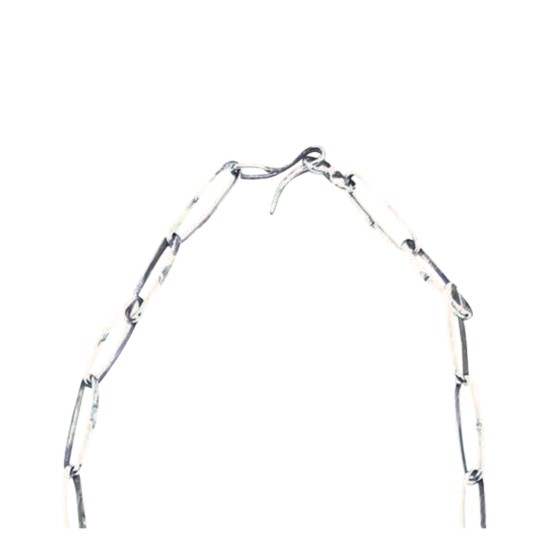 Large .925 Sterling Silver Certified Authentic Navajo Native American Natural Turquoise Necklace 35157